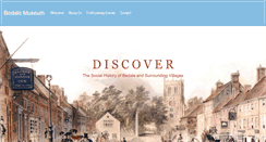 Desktop Screenshot of bedalemuseum.org.uk